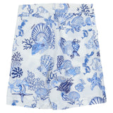 Versace Blue & White Coral Theatre Shorts