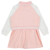 Fendi Pink & White Iconic Varsity Dress.