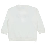 Fendi White Sweatshirt With Floral Embroidery