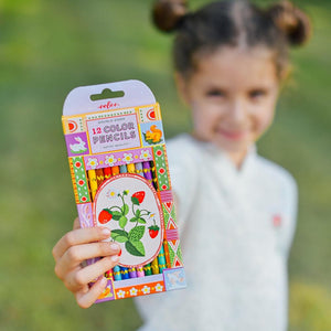 12 Double Sided Pencil - Strawberries 5