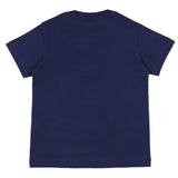 Fendi Navy Cotton Fendi Roma T-Shirt