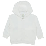 Fendi White Zip-Up Hoodie