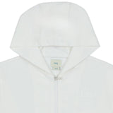 Fendi White Zip-Up Hoodie