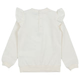 Moschino Off White Floral Teddy Bear Sweatshirt