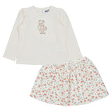 Moschino Off White Bear Co-Ord Set