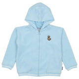 Moschino Blue Teddy-Embroidered Tracksuit