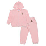 Moschino Pink Teddy-Embroidered Tracksuit