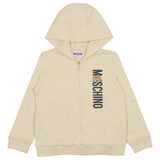 Moschino Beige Bear-Ear Hooded Tracksuit
