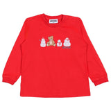 Moschino Red & White Teddy-Snowman Tracksuit