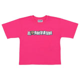 Moschino Pink Bear-Motif T-Shirt