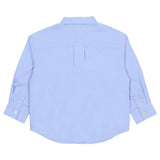 Moschino Blue Teddy Applique Full Sleeve Shirt