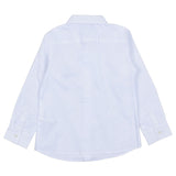 Moschino White Logo-Applique Shirt