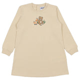 Moschino Beige Sugar Rose Dress