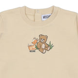 Moschino Beige Sugar Rose Dress