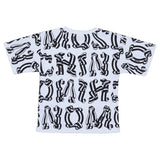 Moschino White Logo Print T-Shirt