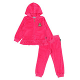 Moschino Pink Bear-Print Tracksuit Set