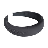 Moschino Black Padded Headband