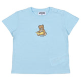 Moschino Blue teddy Bear Print T-Shirt