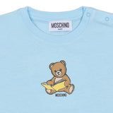 Moschino Blue teddy Bear Print T-Shirt