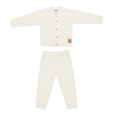 Moschino Off White Cardigan & Leggings Set