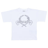 Moschino White Wreath T-Shirt