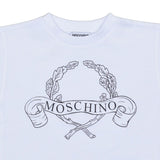 Moschino White Wreath T-Shirt