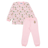 Moschino Pink Bear-Print Tracksuit Set