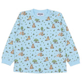 Moschino Blue Bear-Print Tracksuit Set