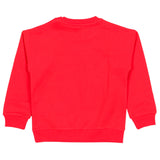 Moschino Red Kids Teddy Bear Logo Sweatshirt