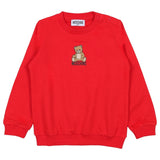 Moschino Red Kids Teddy Bear-Motif Red Tracksuit Set