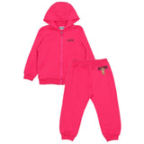 Moschino Pink Kids Teddy Bear-Motif Tracksuit Set