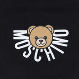 Moschino Black Kids Teddy-Embellishment Beanie