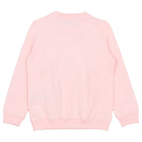 Moschino Peach Teddy Bear-Print Ribbed Cuffs Sweatshirt