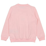 Moschino Peach Teddy Bear-Print Ribbed Cuffs Sweatshirt