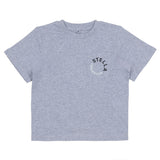 Stella McCartney Grey T-Shirt With Brand Name On Pocket
