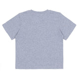 Stella McCartney Grey T-Shirt With Brand Name On Pocket