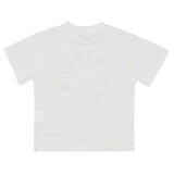 Stella McCartney White T-Shirt With Brand Name Print