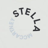 Stella McCartney White T-Shirt With Brand Name Print