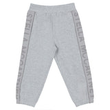 Stella McCartney Grey Joggers With Brand Name Strip