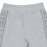 Stella McCartney Grey Joggers With Brand Name Strip