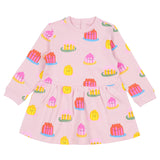 Stella McCartney Pink Dress With Multi Jelly Printed
