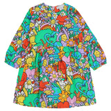 Stella McCartney Multi Dress With Multi Flower Printed