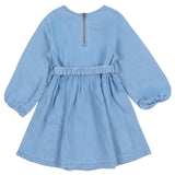 Stella McCartney Blue Dress Denim With Belt