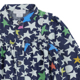 Stella McCartney Multi Dress Denim With Stars Printed