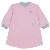 Stella McCartney Lilac Dress With Brand Name Emb