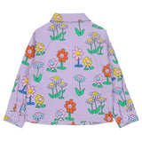 Stella McCartney Lilac Jacket Denim Multi Flower Printed