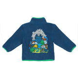 Stella McCartney Blue Jacket With Earth And Sun Print