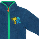 Stella McCartney Blue Jacket With Earth And Sun Print