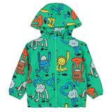 Stella McCartney Multi Jacket Hooded With Multi Printed
