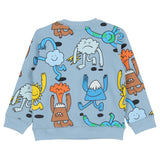 Stella McCartney Blue Tracksuit With Earth Friends Printed